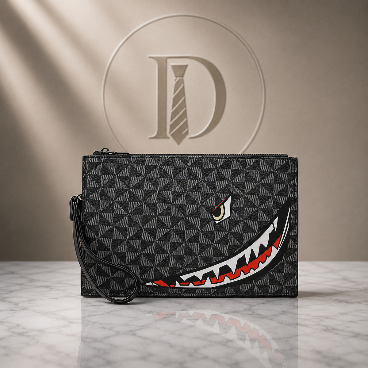 DOUGLAH x Shark Clutch Bag