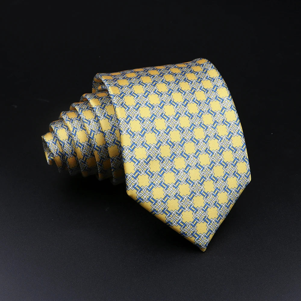 Men's Jacquard Pattern Necktie