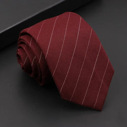 Classic Slim Cotton Necktie – 6cm