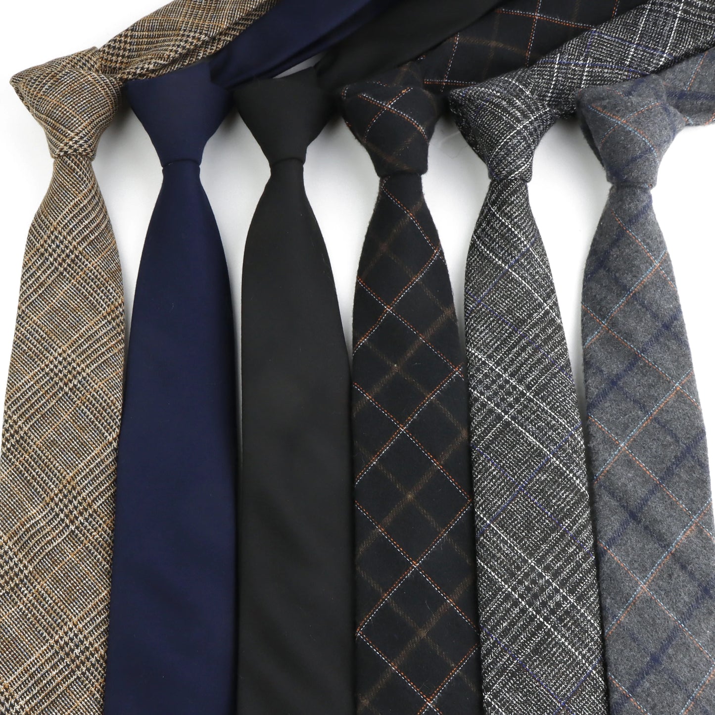 Classic Slim Cotton Necktie – 6cm