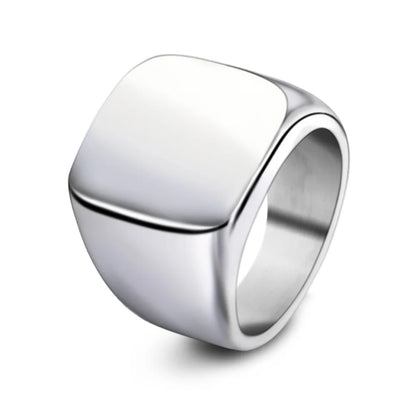 Men’s Luxury Two-Tone Stainless Steel Ring