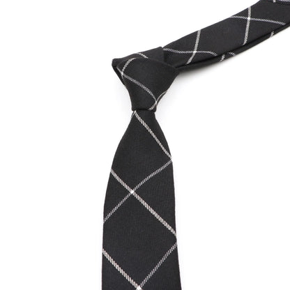 Classic Slim Cotton Necktie – 6cm